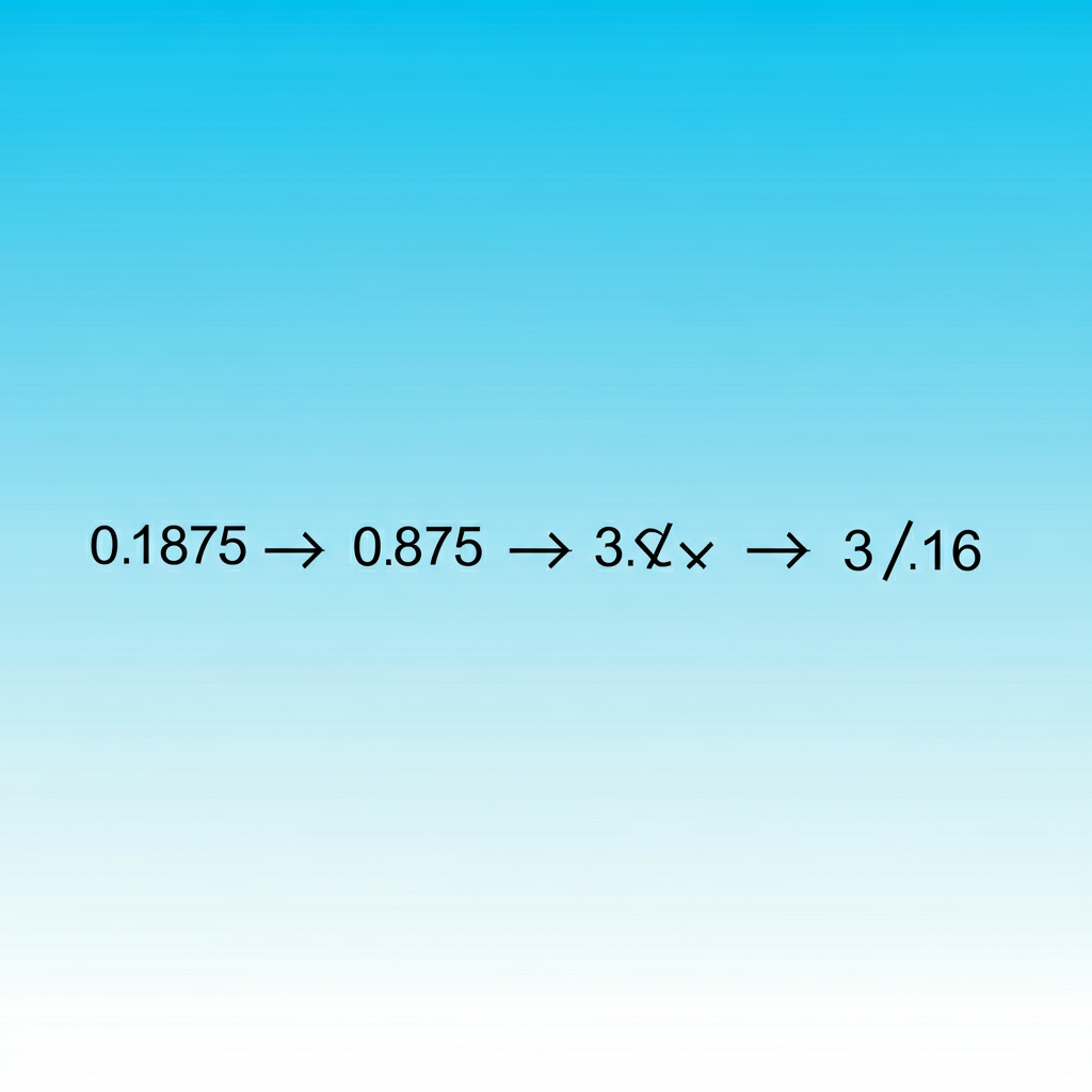 .1875 as a fraction